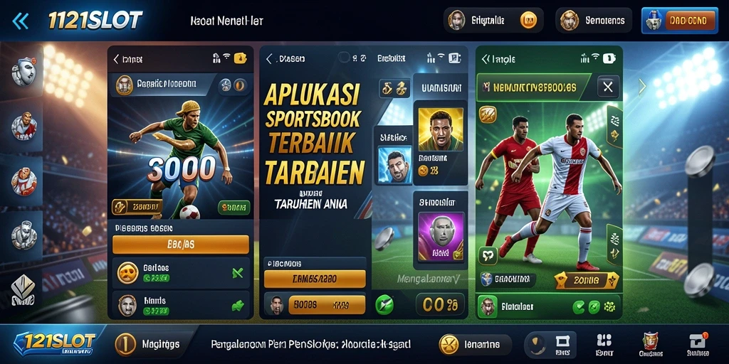 Tampilan menarik dari permainan taruhan di 1121SLOT.
