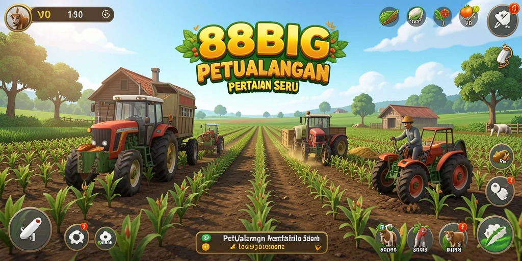 Gameplay seru dalam dunia pertanian di 88BIG.