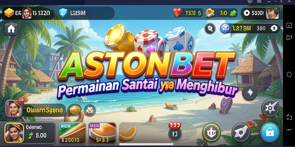 Tampilan gameplay seru dan menarik dari ASTONBET.