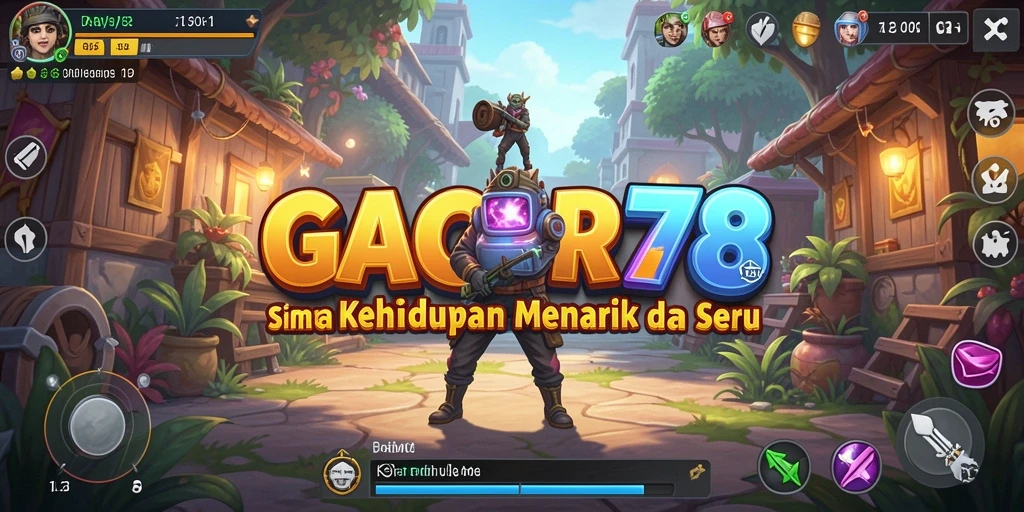 Screenshot gameplay GACOR78 yang menunjukkan interaksi karakter.