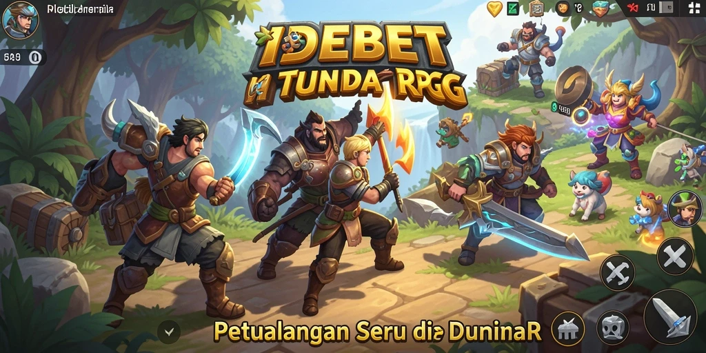 Screenshot gameplay IDEBET menampilkan aksi pertarungan seru dan karakter menantang.