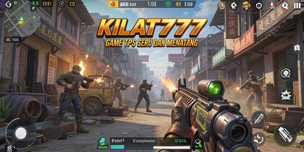 Tangkapan layar utama KILAT777 menampilkan aksi pertarungan seru.