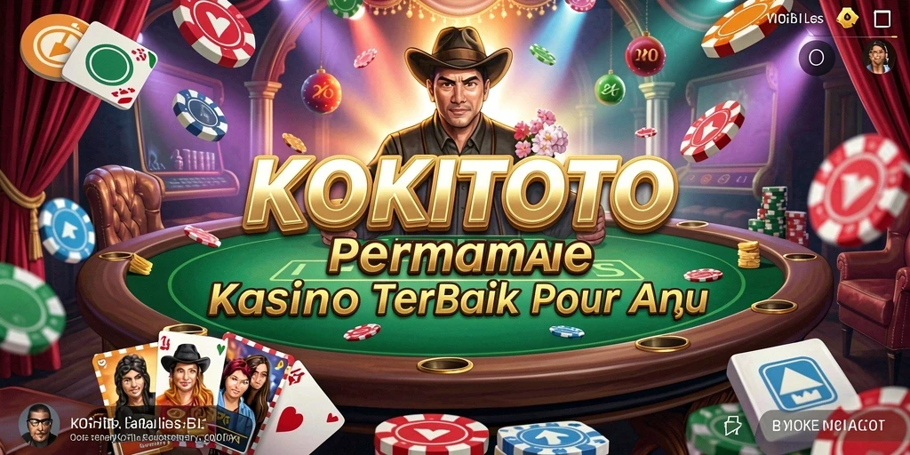 Screenshot KOKITOTO menampilkan aksi permainan Kasino yang memukau.
