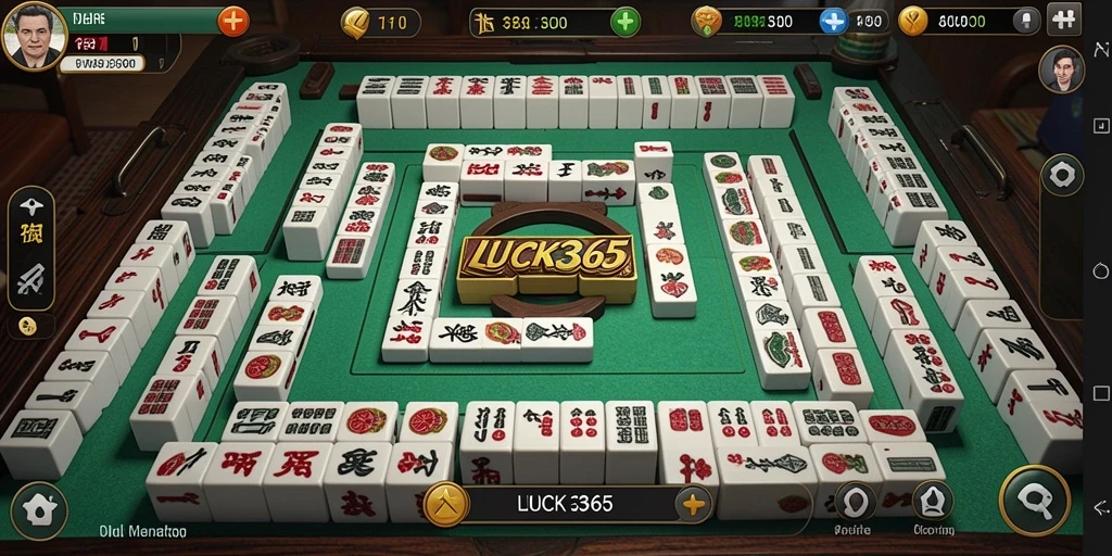 Tampilan gameplay Mahjong LUCK365 yang menarik dan interaktif.