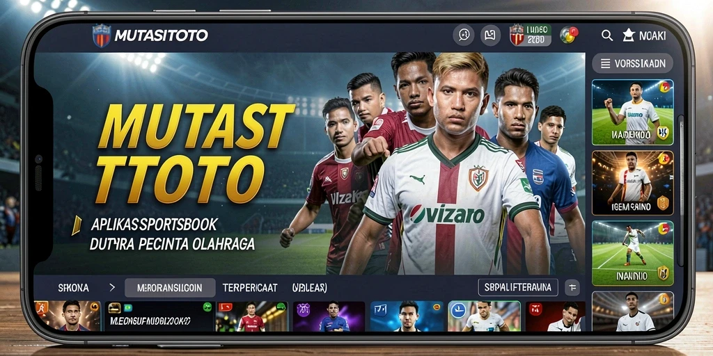 Tampilan gameplay taruhan olahraga yang menarik dan interaktif.