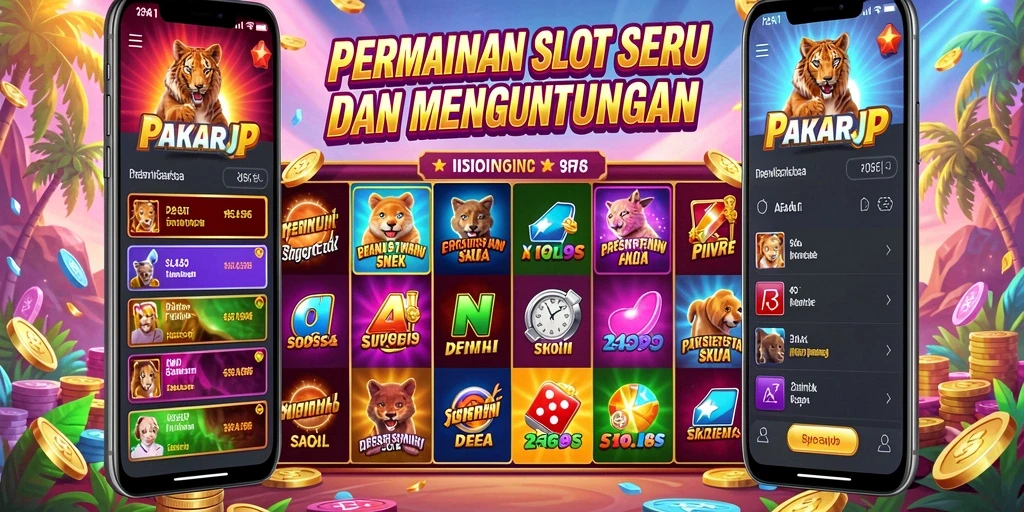 Tampilan gameplay Slot yang seru dan mendebarkan di PAKARJP.