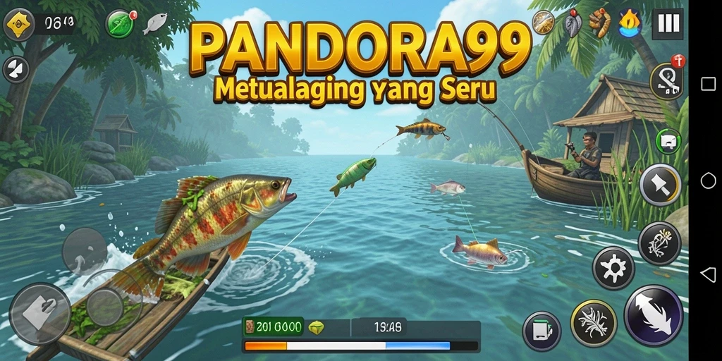 Tangkapan ikan yang menakjubkan dalam gameplay PANDORA99.