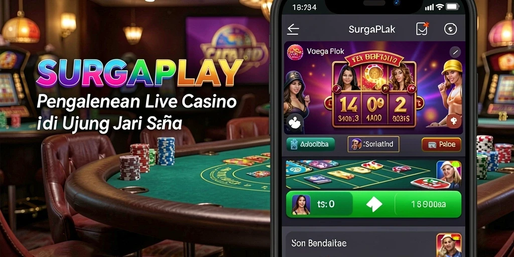 Gameplay langsung SURGAPLAY yang mendebarkan di perangkat Anda.