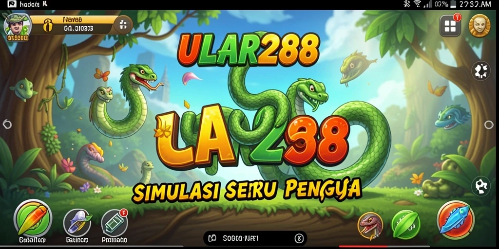 Tampilan gameplay menarik dari ULAR288 yang penuh dengan simulasi.